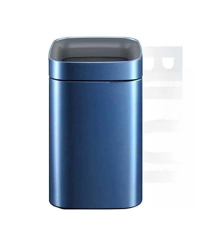 

Household light luxury charging stainless steel smart trash can fully automatic induction kitchen and living room