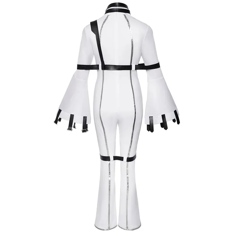 Аниме-игровой карнавальный костюм Hangyaku no Lelouch карнавальный костюм C.C Queen боди Cos униформа белый облегающий полный комплект
