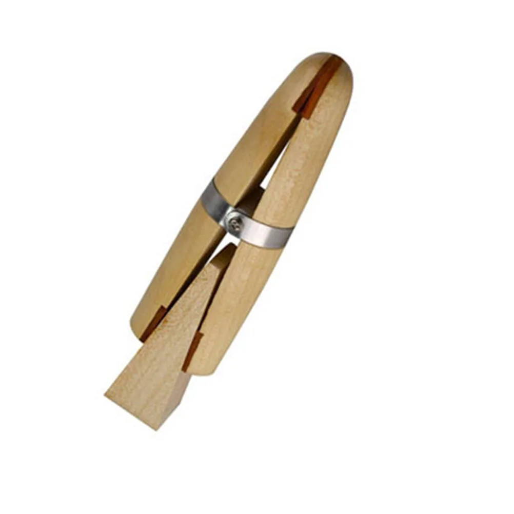 

Wooden Making Clamp Bamboo Retaining Pliers Tighten Clip Jewelry Craft Lightweight Portable Tool Small