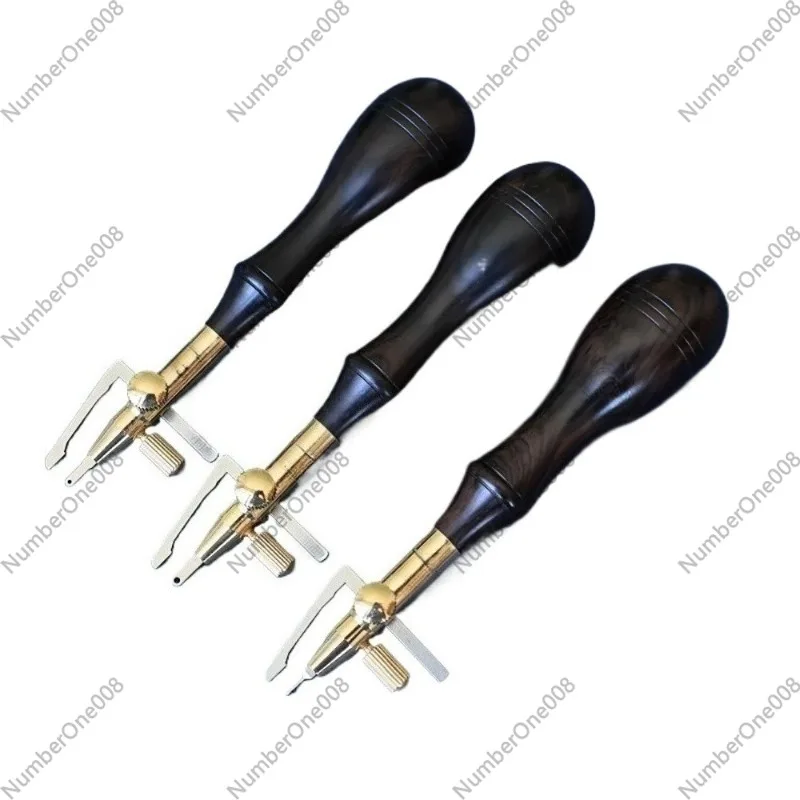 Multi Functional Leather Stitching, Groove Edge Oblique Angle, Groove Crease, Adjustable Replacement of Manual Craft Tools