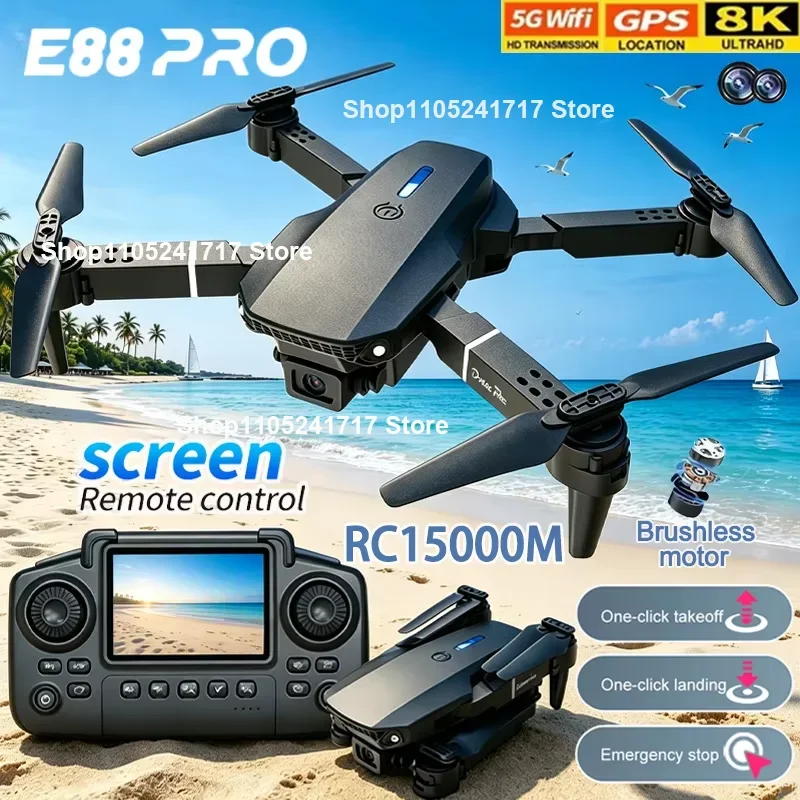 professional-4k-wide-angle-drone-e88-with-hd-camera-foldable-quadcopter-wifi-fpv-height-hold-rc-quadrotor-toy-gifts-for-adults