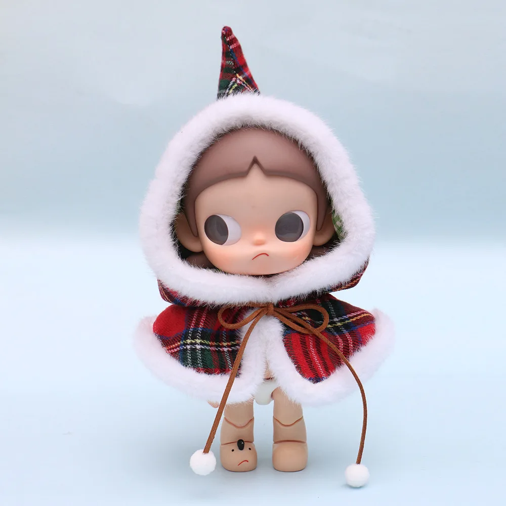 

Only Clothes The New Hot-selling Zsiga Clothes Accessories Movable Doll Clothing Personality Simplicity Plaid Cloak