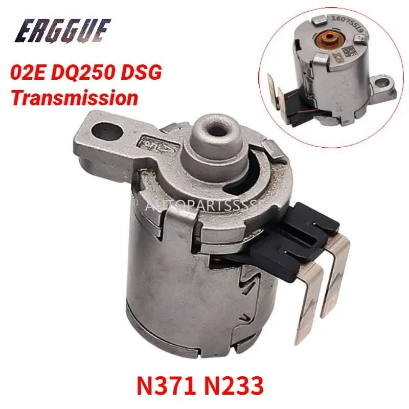 

1/2X Original 02E DQ250 DSG 6 Speed Transmission Solenoid N233 N371 For Volkswagen Golf Beetle Audi A3