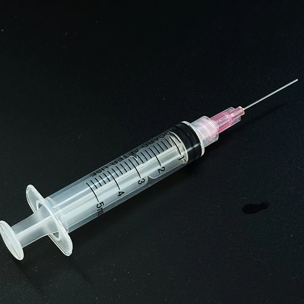 5 ml/cc premium inktvulspuit met stompe naaldpunt voor vulpen