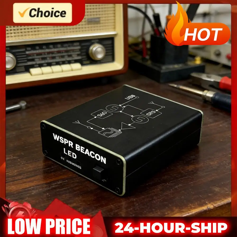 si5351-wspr-transmitter-1-30mhz-tcxo-stable-gps-auto-qth-23dbm-usb-5v-for-ham-radio-rf-test-measurement