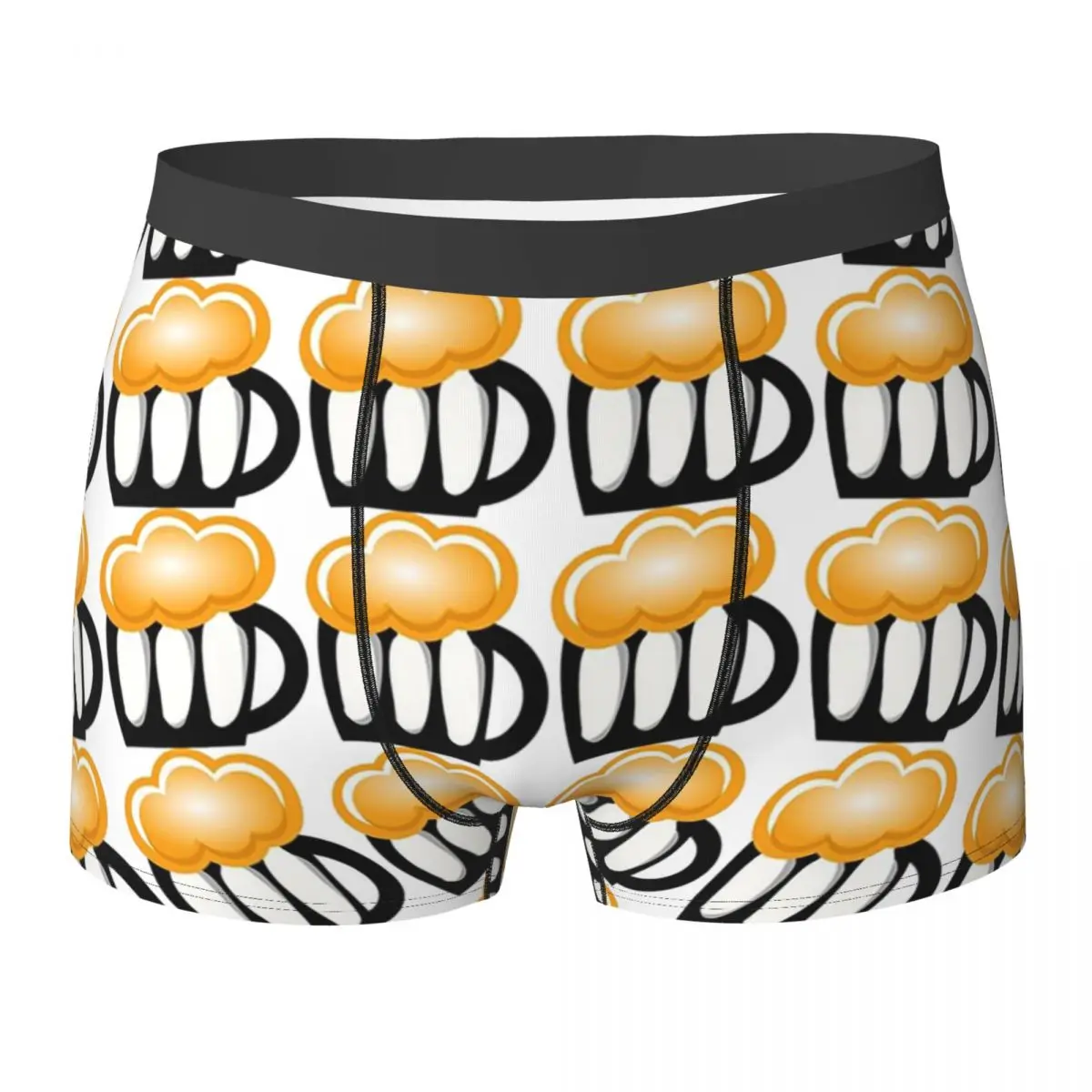 

Boxer Underpants Shorts The Cup Beer Pattern Panties Men Ventilate Underwear for Homme Man Boyfriend Gifts