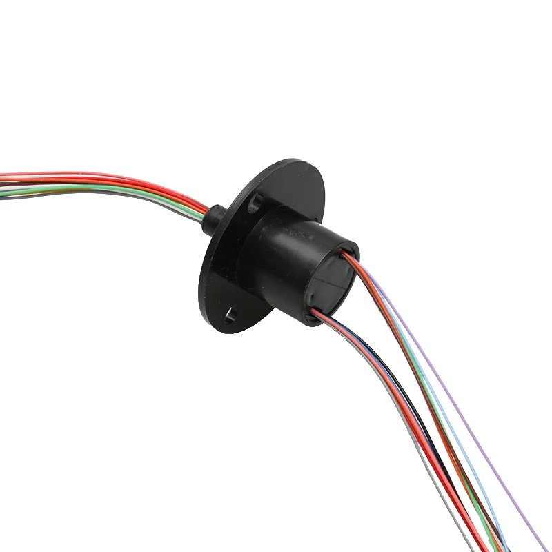 1PCS Dia.22mm 12CH 2A Electrical Collector Slip Ring Rotating Connector Gimbal Conductive Slipring for High Speed Ball Rings