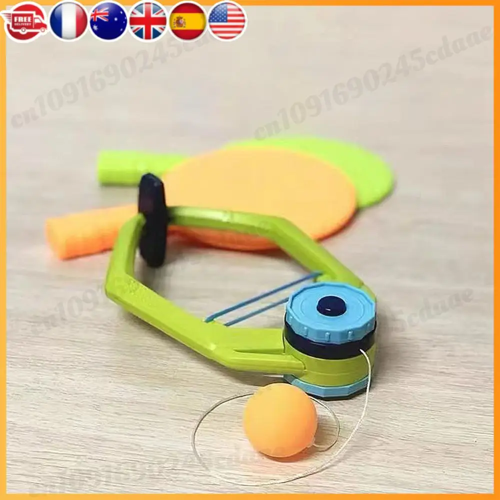 

Door Pong Game with Racket and Balls Portable Table Tennis Exerciser Adjustable Hanging Pingpong Balls Training Sparring Device