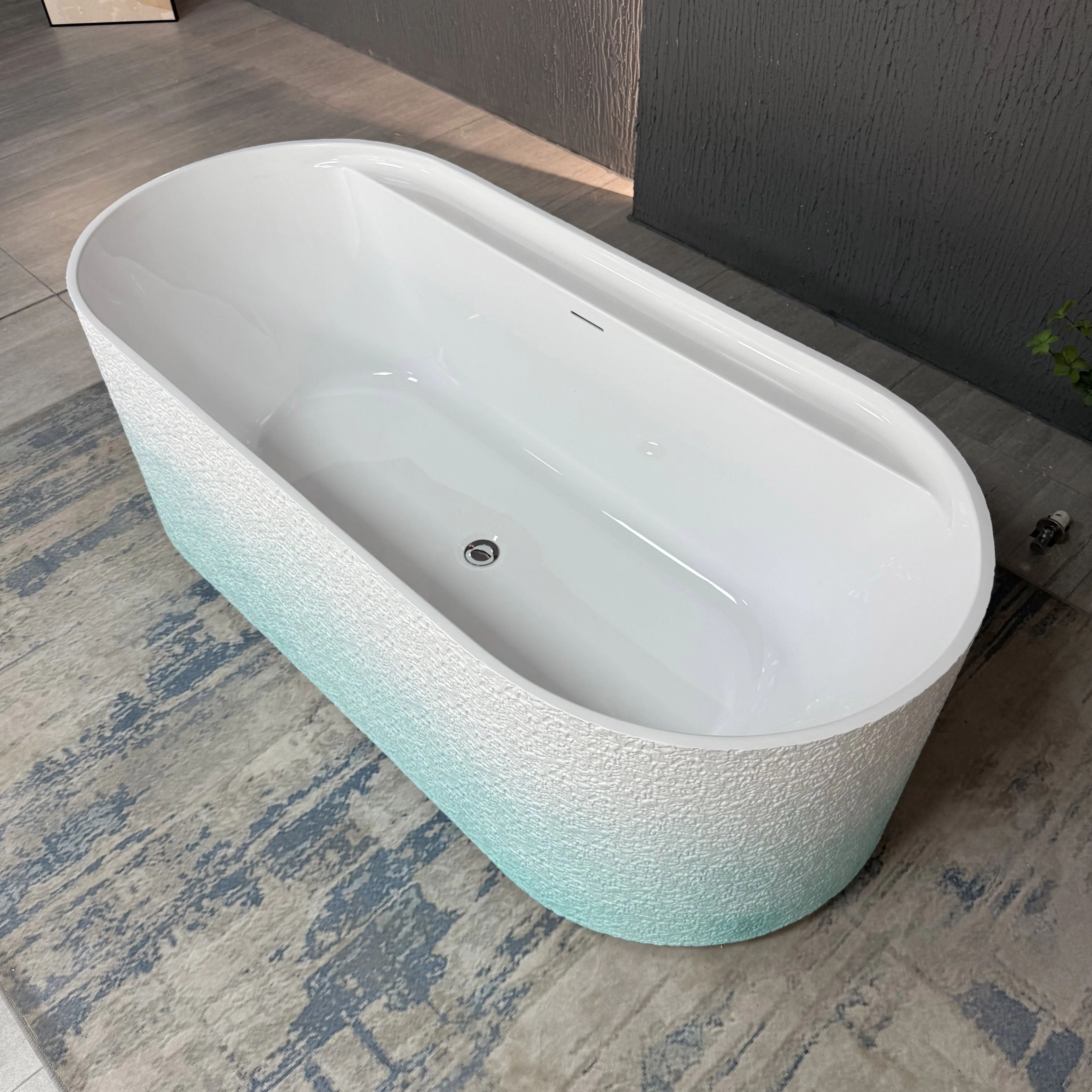 Art Life Авангард Элегантная акриловая отдельно стоящая модная современная ванна для замачивания