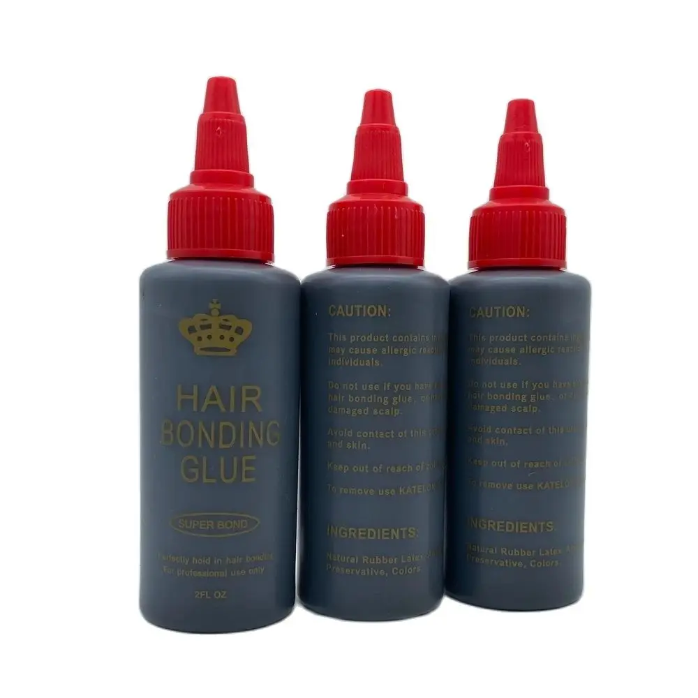 

2 Oz 60 ml Black Hair Weft Bonding Glue Hair Weave bond