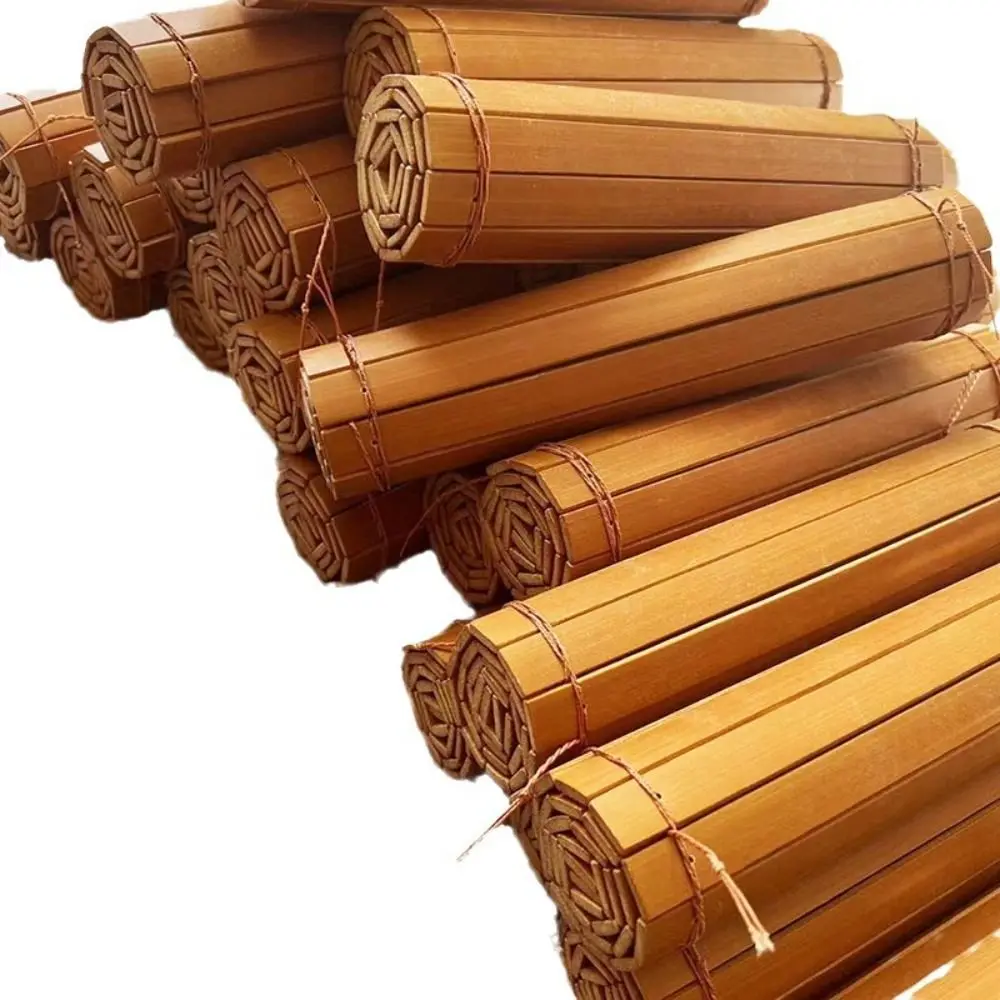 Libro de bambú en blanco inscriptible, creativo, Simple, multifuncional, estilo antiguo, práctica de caligrafía, plegable y duradero