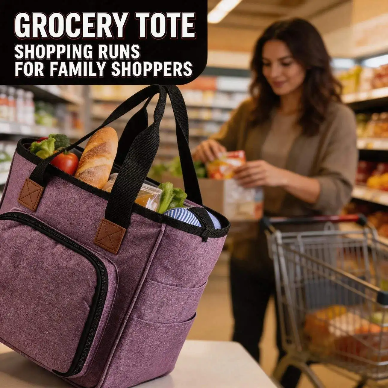 Tote Bag Large Capacity Crossbody Backpack Crochet Yarn Storage Shoulder Bag for Men and Women