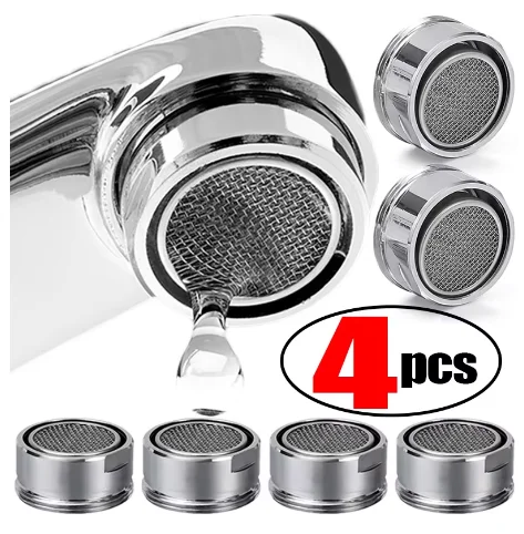 Water Saving Tap Faucet Aerator Splash-proof Filter Mesh Core Replaceable Thread Mixed Nozzle Kitchen Bathroom Faucet Bubbler