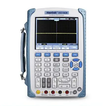 

Hantek DSO1062B Handheld Oscilloscope 2 Channels 60MHZ 1GSa/s Sample Rate 1M Memory Depth 6000 Counts DMM with Analog Bragraph