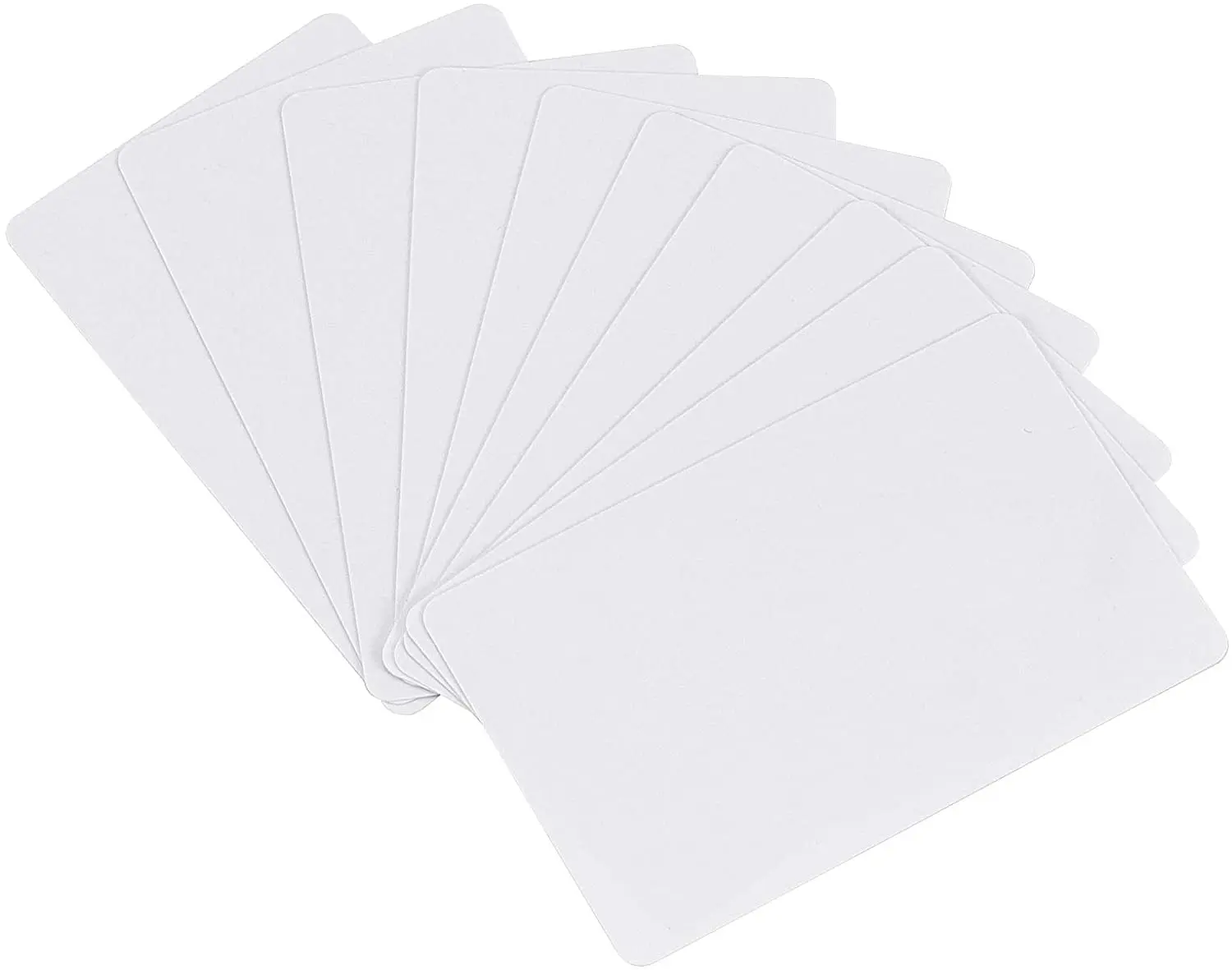 200 قطعة بطاقات بلاستيكية فارغة قسط للطابعات شارة الهوية جودة الرسم البلاستيك الأبيض CR80 30 ميل لطابعات زيبرا فارغو ، Magicard