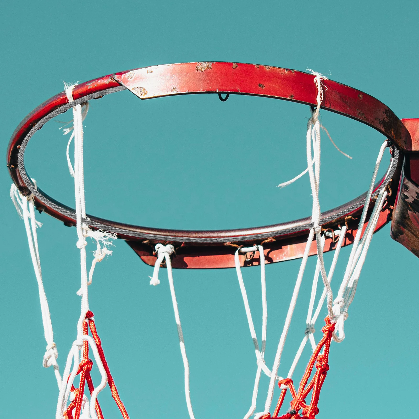บาสเกตบอลสุทธิเชือกเปลี่ยนสายยึด Silver Hoop อุปกรณ์เสริมอเนกประสงค์สําหรับบาสเกตบอล