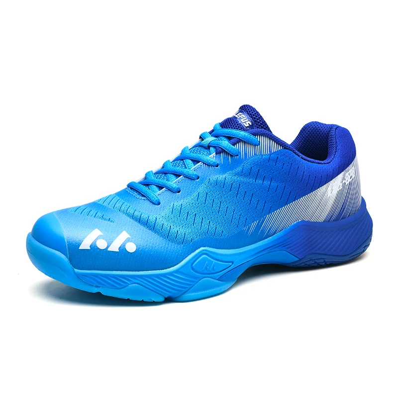 Men’s Tennis Shoes Outdoor Knit Badminton Shoes Non-slip Women Table Tennis Sneakers Breathable Running Fitness Training Shoes