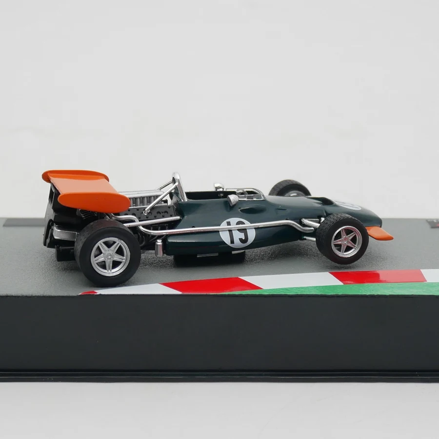 Ixo Racing BRM P153 1970 Jackie Oliver Diecast Car Model, Veículo de brinquedo metálico, 1:43