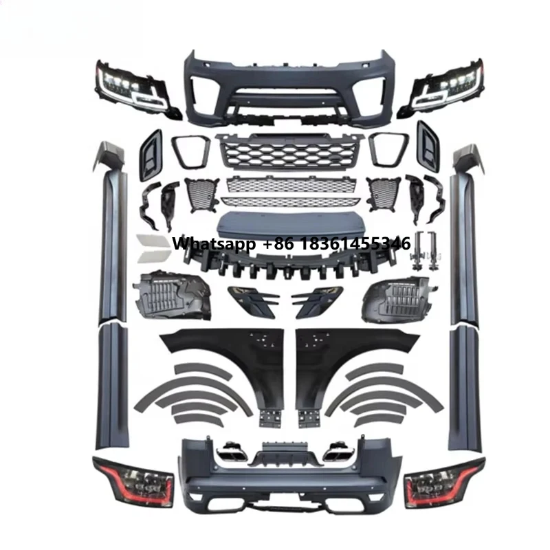 

Bodykit Sport 2013+ L494 Facelift 2020+ SVR Car Bumpers Fenders Side Panel Headlights