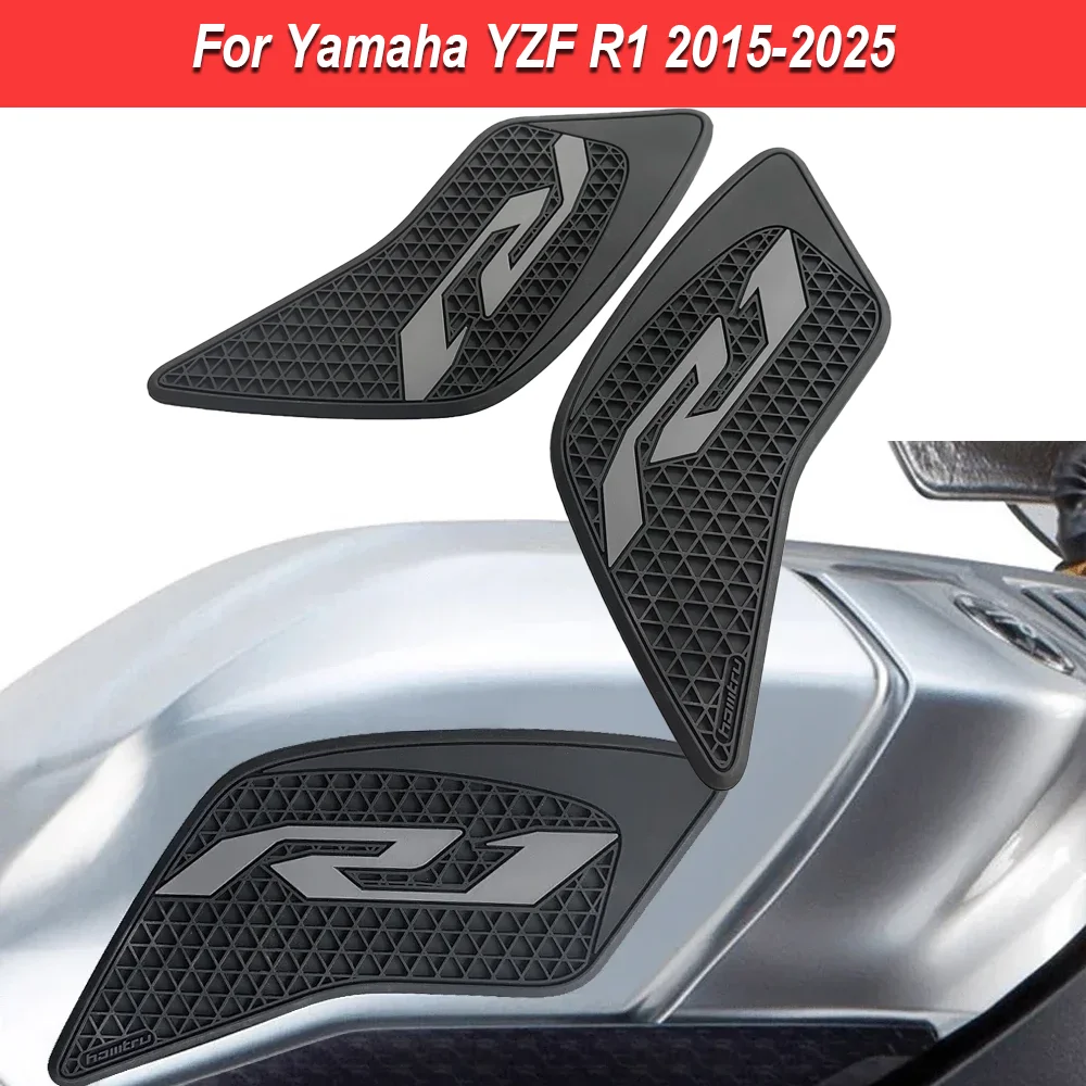

Для Yamaha YZF R1 2015-2025 мотоциклетный топливный бак наколенник защитная наклейка
