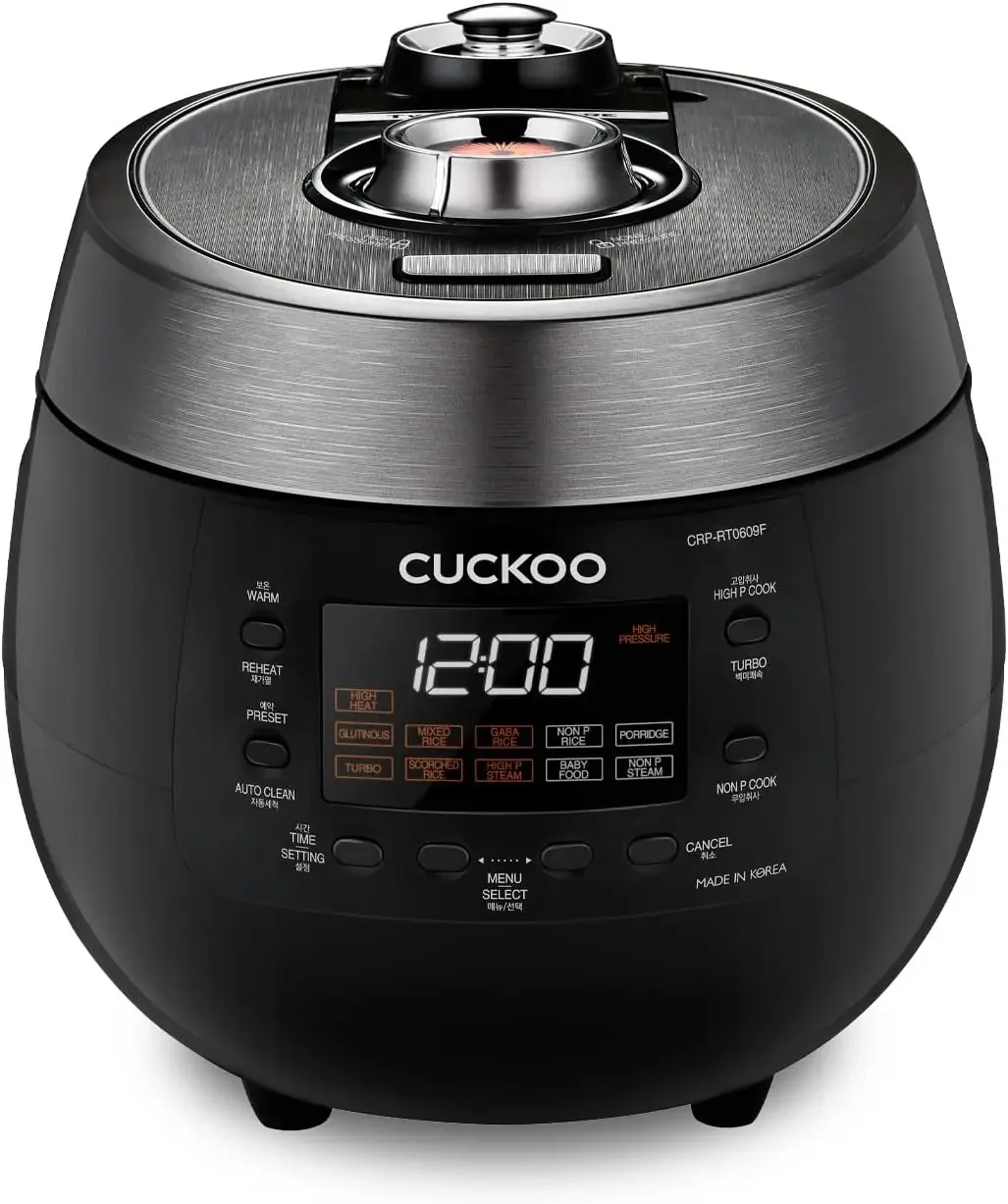 CRP-RT0609FB 6-Cup (Uncooked) / 12-Cup (Cooked) Twin Pressure Rice Cooker & Warmer with Nonstick Inner Pot, 14 Menu Optio