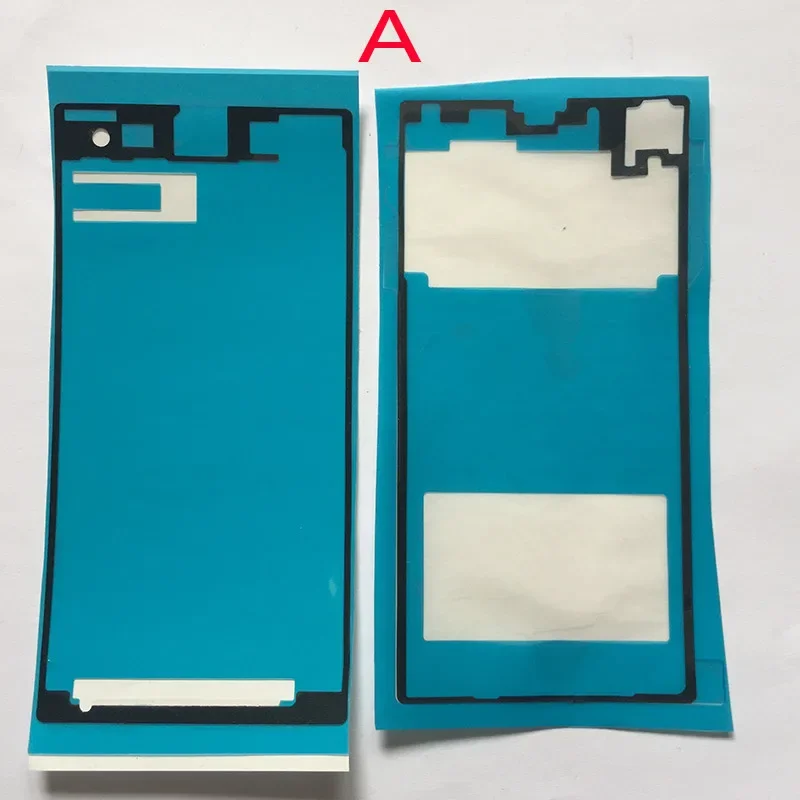 50 Sets/lot LCD Front Middle Frame Plate Back Battery By Cover Adhesive Glue Sticker Tape For Sony Xperia Z1 L39h