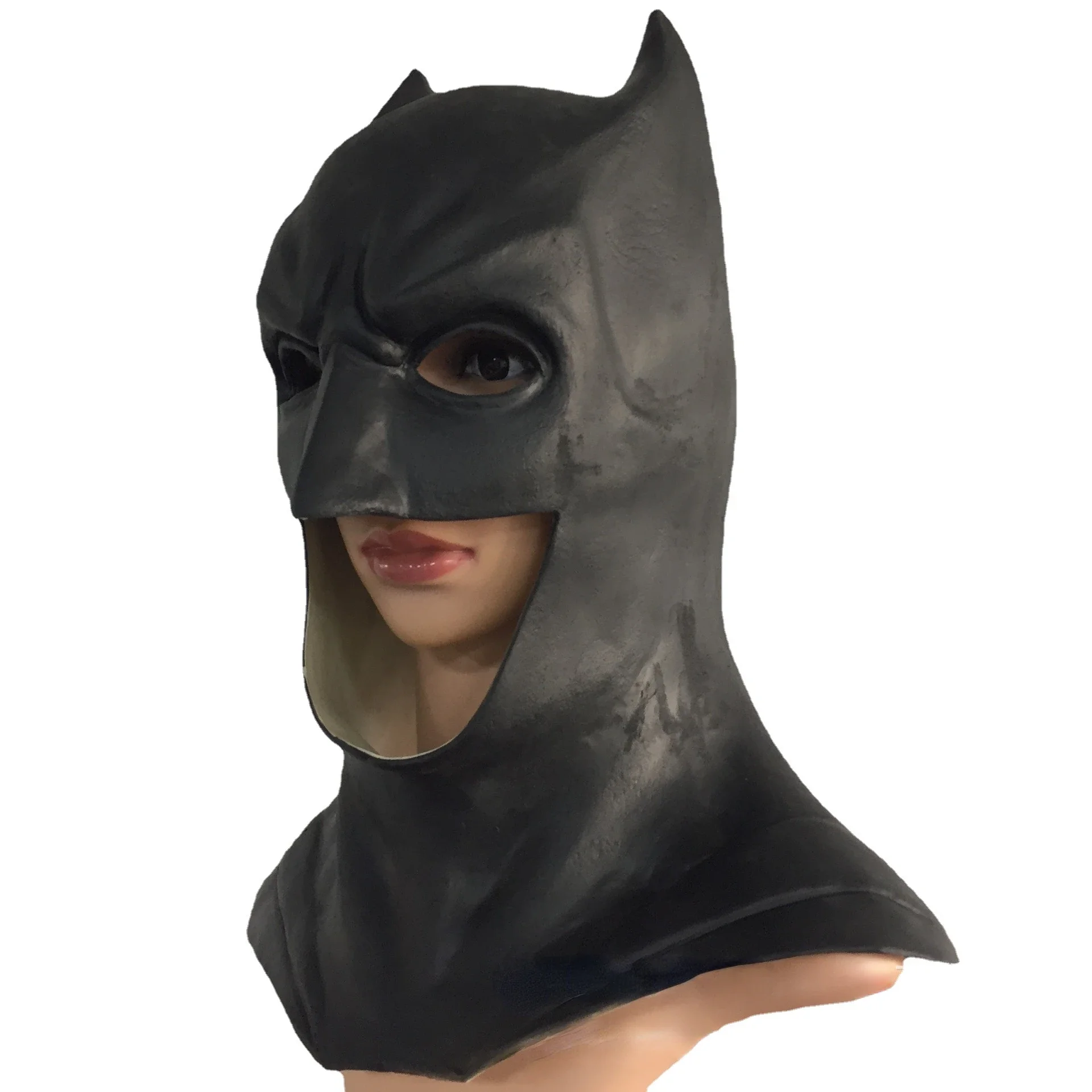 The Bruce Wayne Joker Cosplay Masks Halloween Party Props Bats Full Face Helmet Latex Mask Knight Rise Cosplay Masque Superheroe