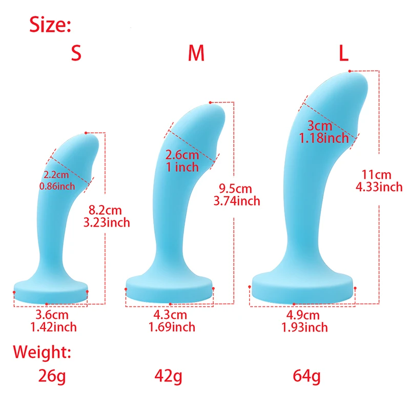 Silicone Anal Plug for Woman 3 Sizes Butt Plug Crystal Base Analplug Sex Toys For Woman Men Anal Toys Anal Dildo Adult Toys