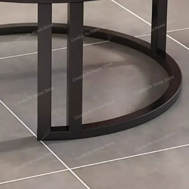 

Marble Effect Coffee Tables For Living Room White European Trendy Coffee Tables Modern Oval Stoliki Kawowe Home Furniture