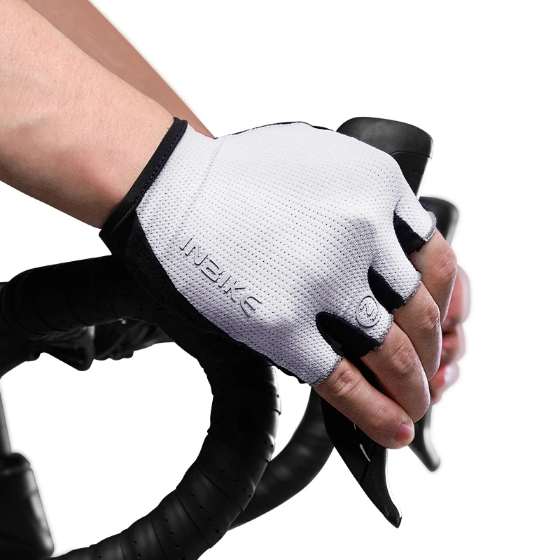 AliExpress INBIKE Half Finger Cycling Gloves Man Shock Absorption Breathable Summer Gloves for Mountain Bike Road Bicycle Gloves Anti-Slip