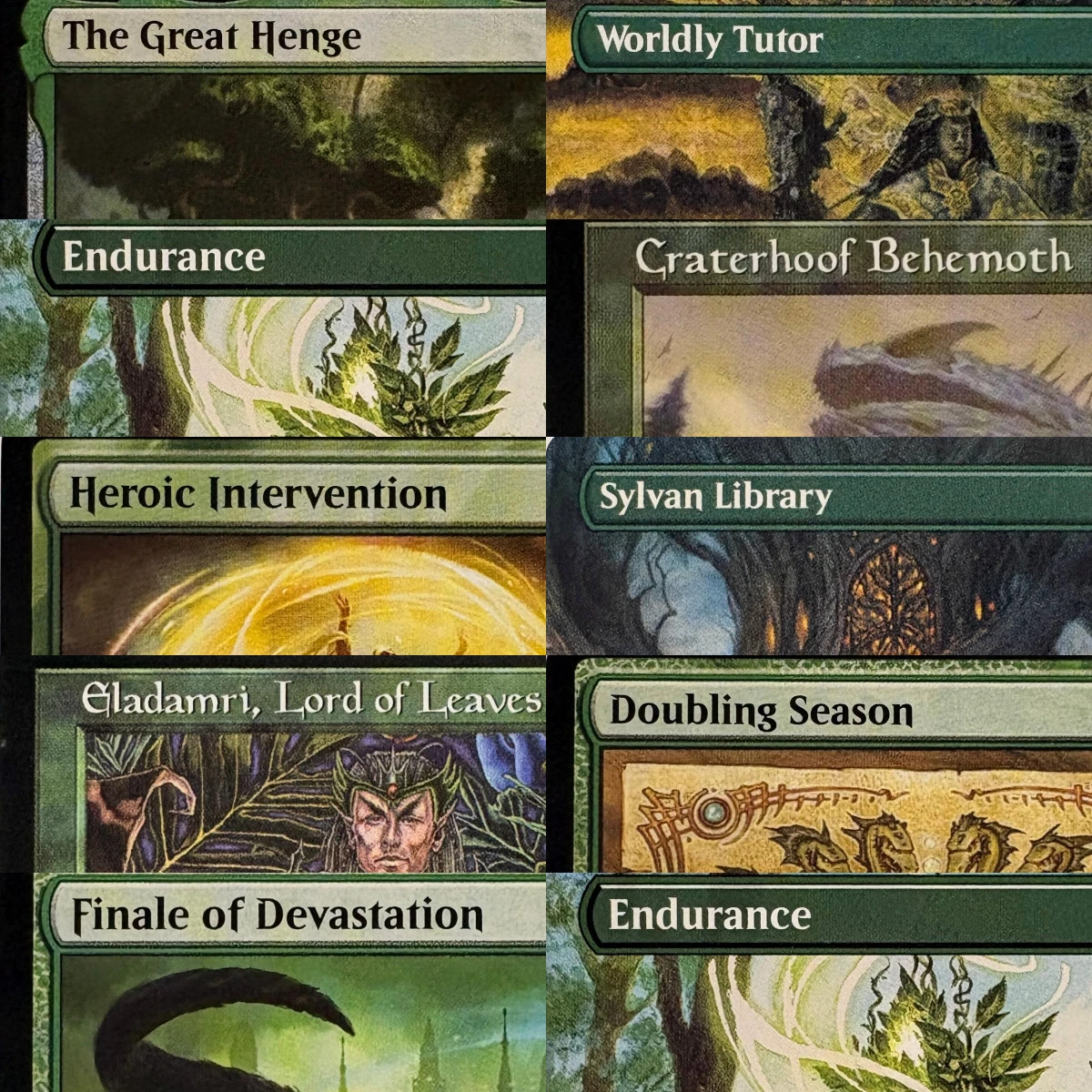 LK6 Survival of the Fittest The Great Henge Finale of Devastation Heroic Intervention High-Quality TCG Proxy Cards (Black-Core)