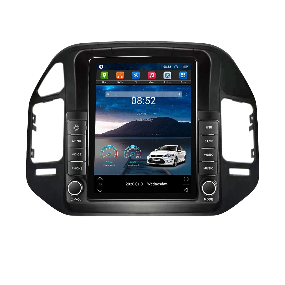 Android 11 8+128G stereo android for Mitsubishi Pajero V73 dvd player DSP GPS BT Stereo 360 camera car radio gps