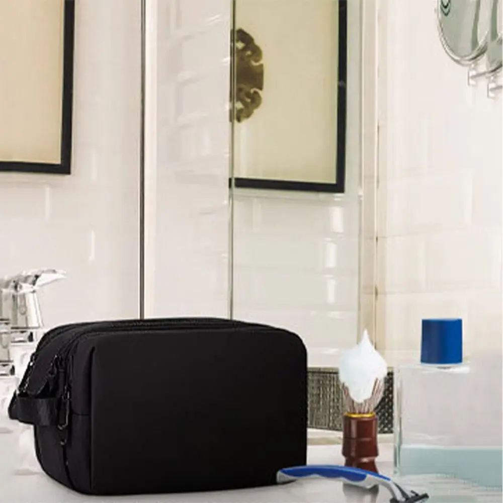 Waterproof Travel Toiletry Bag Lightweight Large Capacity Cosmetic Bag Multifunction Portable Dry Wet Separation Bag