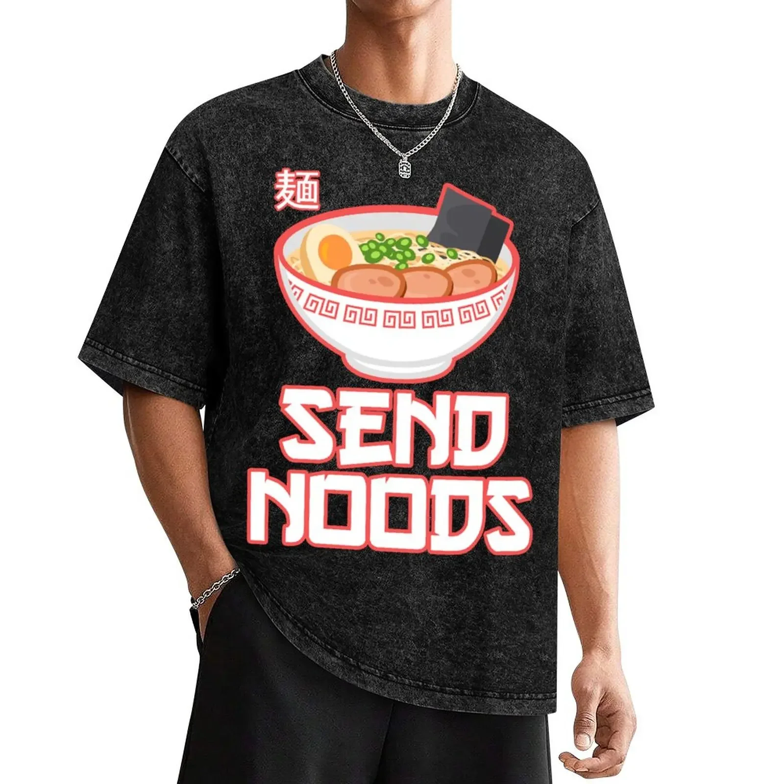 Send Noods T-Shirt korean fashion new edition mens fashion