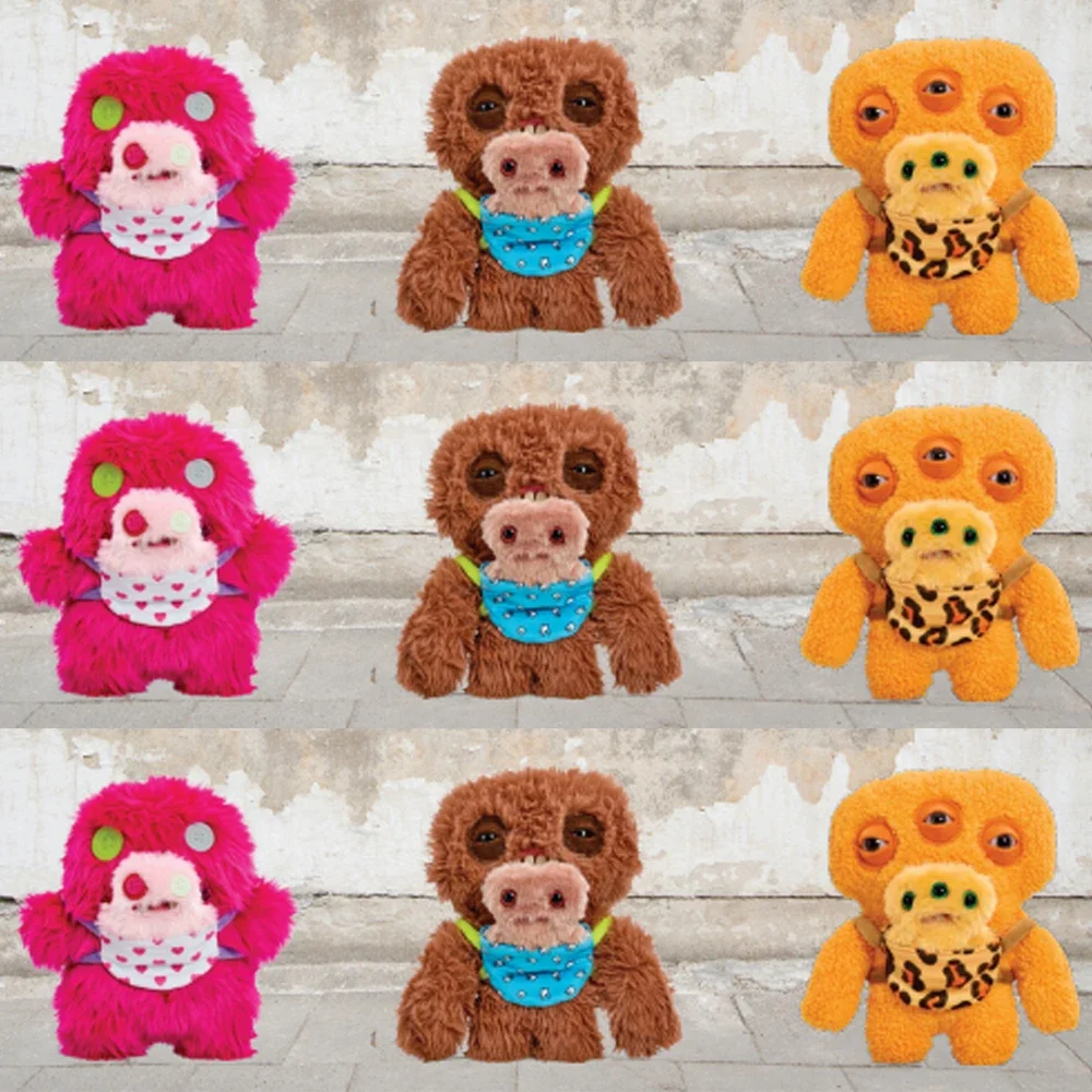 Fuggler Ugly MonsterPlush Toy Rascals Series Oogah Boogah Squidge Vervelde Alien Knuffel Fuggler Wide Eyed Vervelde Alien Speelgoed