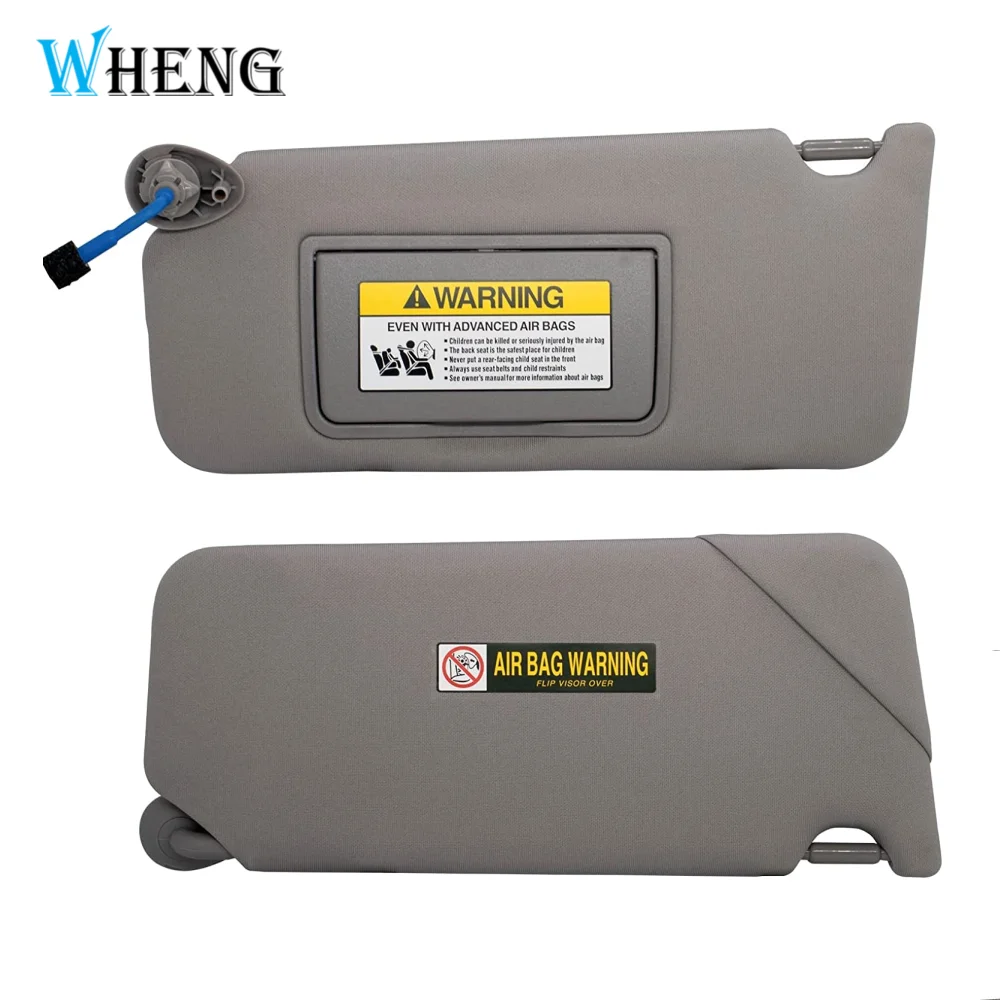 Car Sun Visor Grey Beige Driver Side Passenger Side Left Right Side For Honda Accord 2008 2009 2010 2011 2012 2013 2014-2017