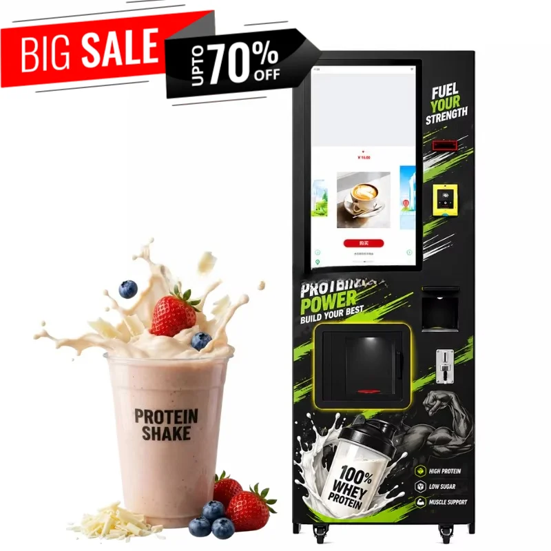 Fitness Nutrition Protein - Máquina de Venda Automática de Proteínas