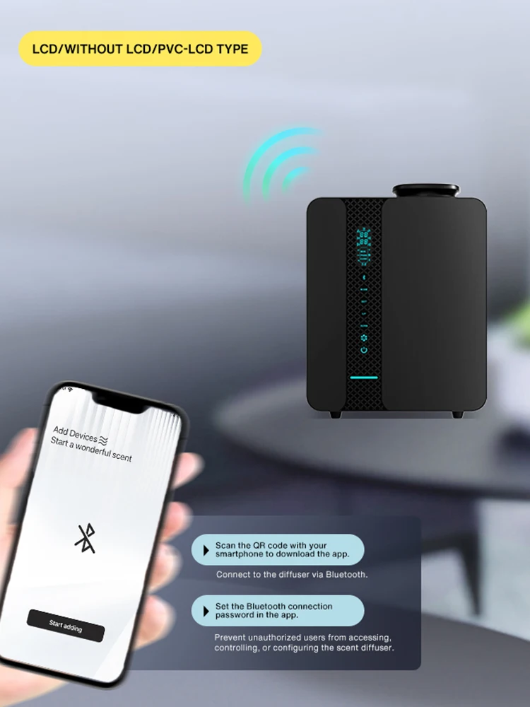 Namste 500m³ Smart Scent Air Machine Perfume Electric Aroma Diffuser Smell for Home Professional Flavoring Air Freshener Hvac image 4