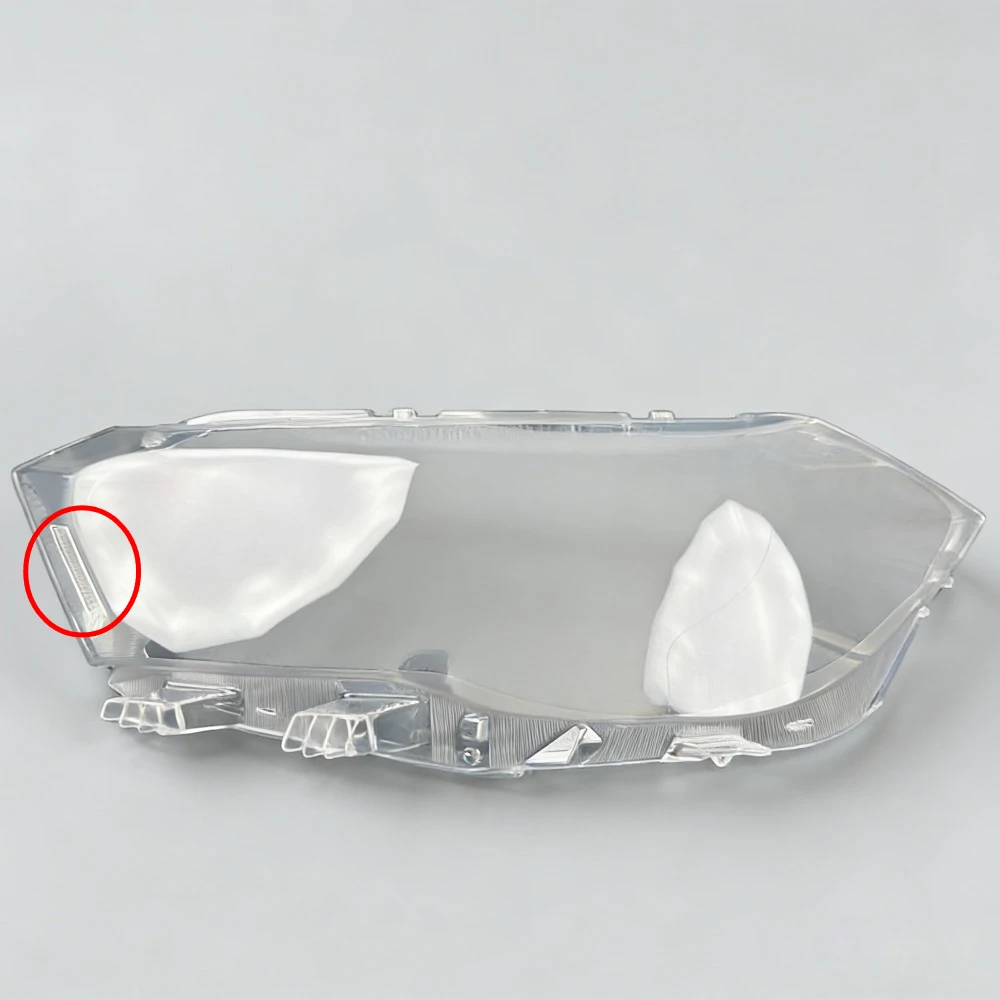 For Volkswagen Polo Mk6 Facelift 2021-2024 （European version）Car Headlight cover Headlamp Lens Auto Light Shell Cover