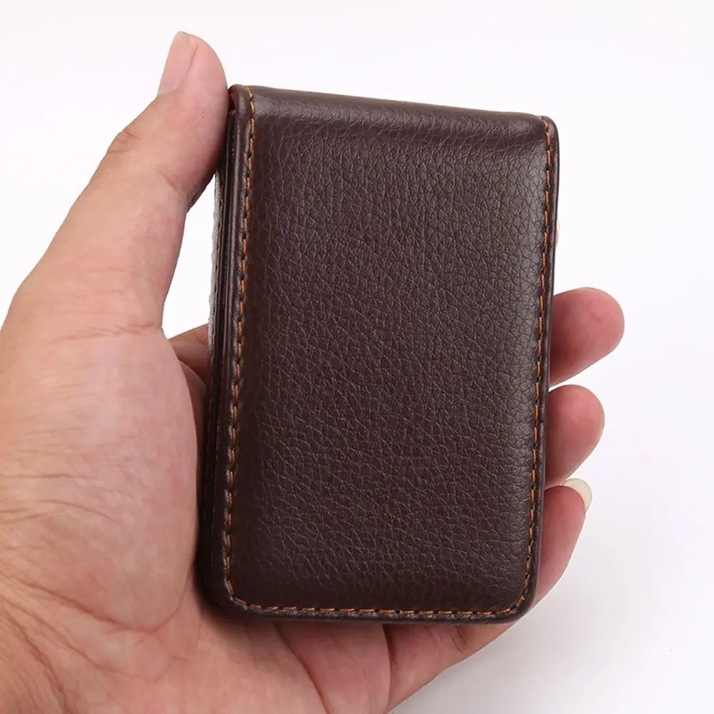 Mini Wallet Coin Bag Magnetic Attractive Cash Clip Gift Female Short Purse Men Coin Purse Business Card Holder ID Card Holder view 3