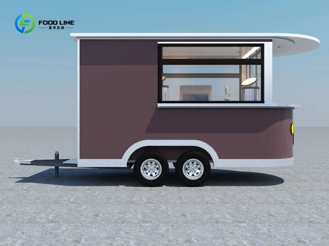 맞춤형 레트로 푸드 트럭 이동식 바 맥주 트럭 판매
