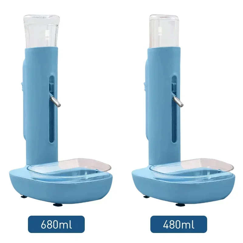

Automatic Pet Drinker Dog Dish Bowls Water Bottles Universal Cat Puppy Feeder Liftable Dispenser Small Animals Food Stand