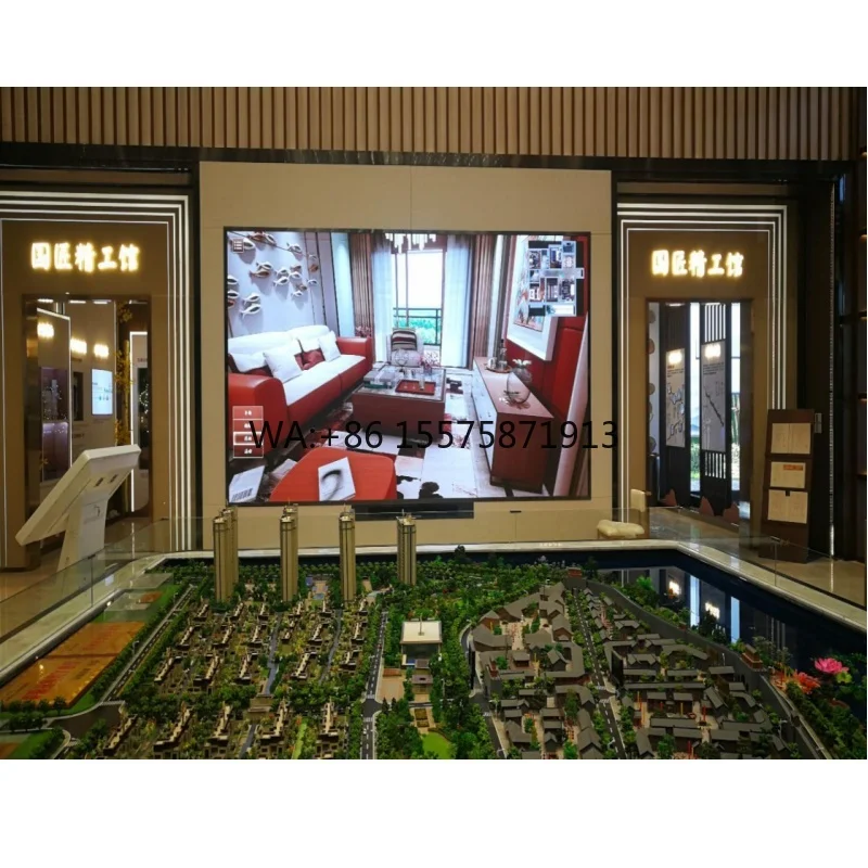 

HD 2K 4K SMD Wall Mount Full Color Interior Digital Signage Indoor Video Wall Screen Display 600cd Brightness 2-3 Year Warranty