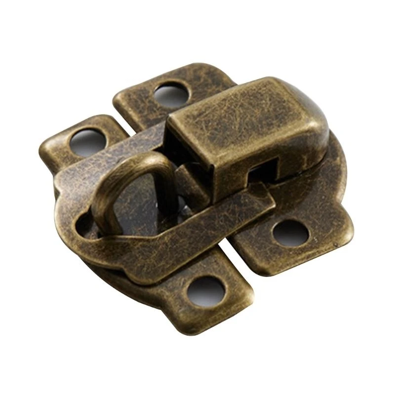 

10 Pcs Antique Jewelry Box Latches Hasp Retro Wooden Box Easy to Install