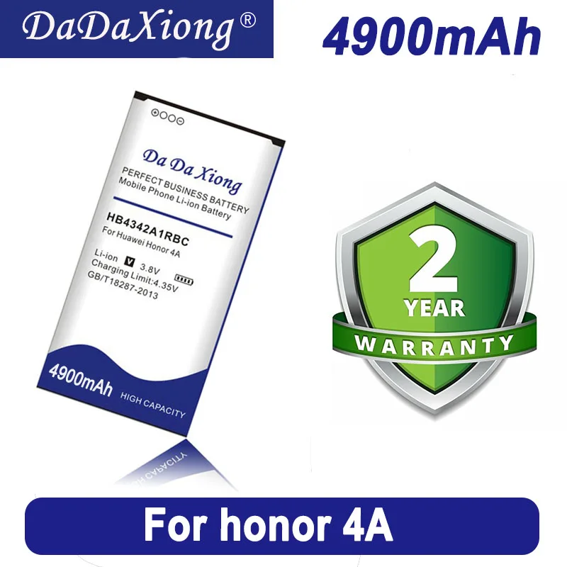 

Аккумулятор DaDaXiong 4900 мАч HB4342A1RBC для мобильного телефона Honor 4A Honor4A SCL-TL00