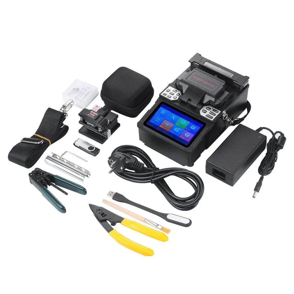 2025Small Handheld FTTH Fiber Fusion Splicing Machine X-600 Automatic Weld for FTTX TFFH CATV