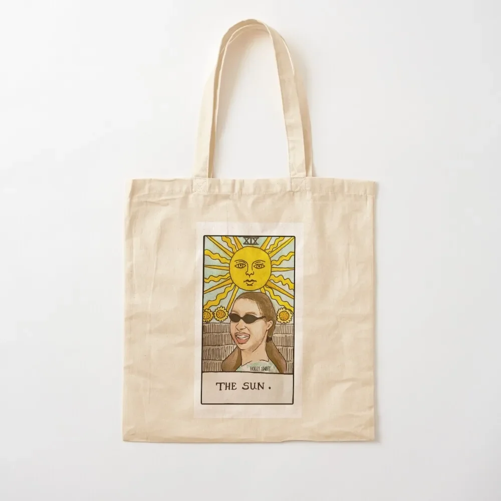 The Sun Take On Me vine tarot card Tote Bag Canvas shoulder bag bag luxury women bags woman 2025 Woman shopper