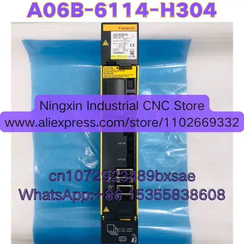 High-quality Goods Used FANUC A06B-6114-H304 A06B 6114 H304 Servo Driver Amplifier Module Tested OK