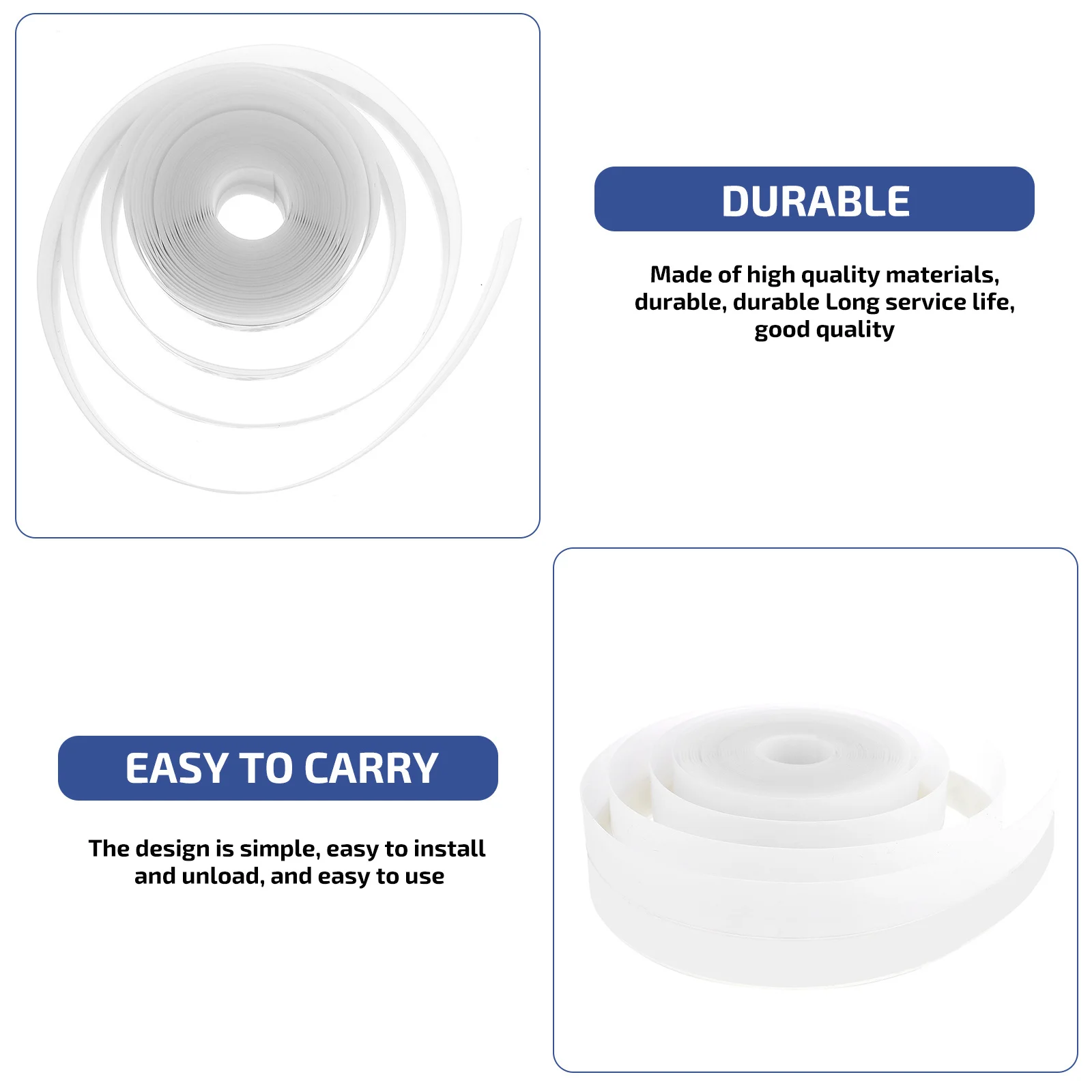 1 قطعة نافذة الباب ختم الشريط ذاتية اللصق عازلة للصوت يندبروف داخلي شريط عزل الحد من الضوضاء الدفء الختم