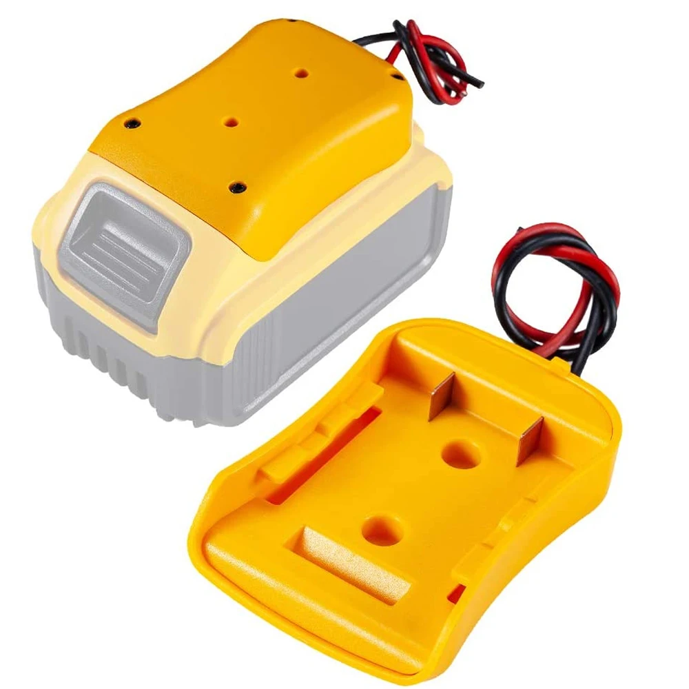 Adaptador Power Wheel para Dewalt 18v 20v Li-ion Battery Dock Conector de Alimentação 12 Fios Gauge Faça Você Mesmo Conector Conversor de Bateria